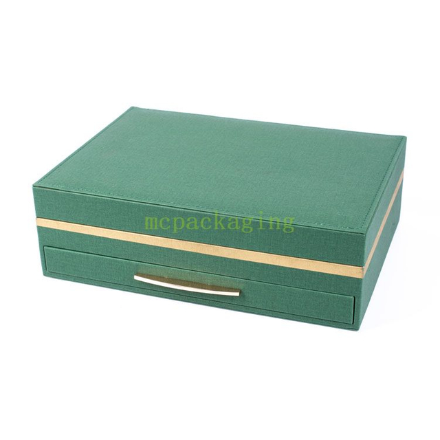 Woodbox Factory Luxury Custom Logo Handmadewood Jewelry Box wear clear Lid