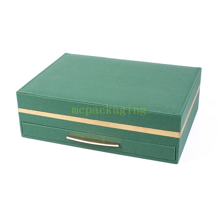 Woodbox Factory Luxury Custom Logo Handmadewood Jewelry Box wear clear Lid