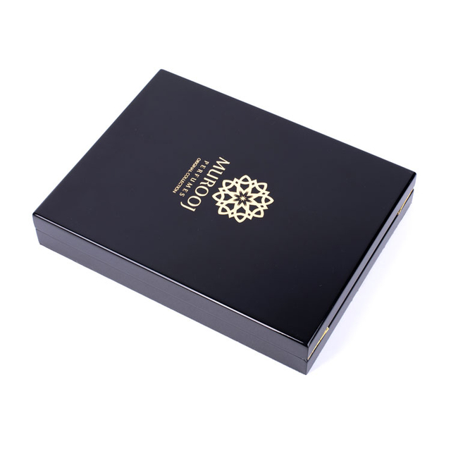 カスタムラグジュアリーホワイトピアノペイントMDF貯蔵香水用の木製の箱