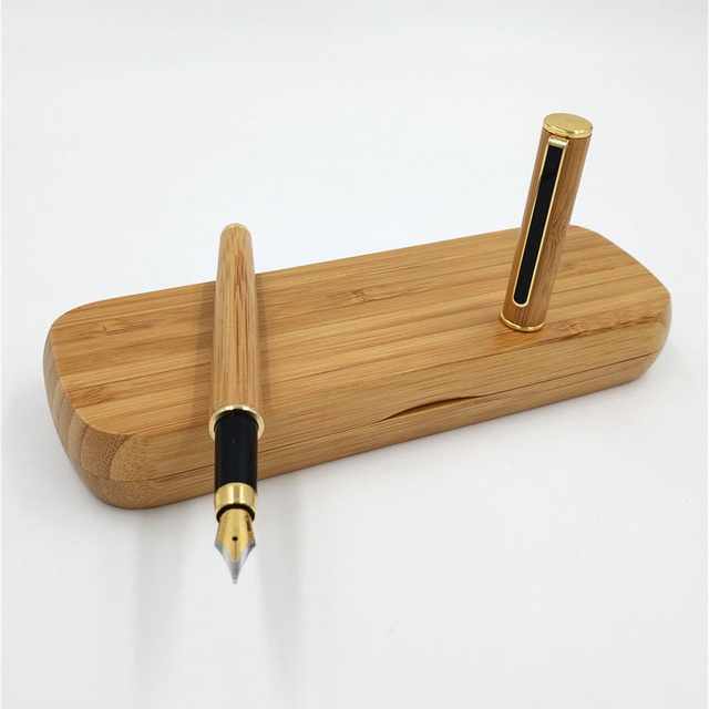 ウッドウォーターボトル日記ギフトボックス高品質のワインボックス未完成の竹ペン