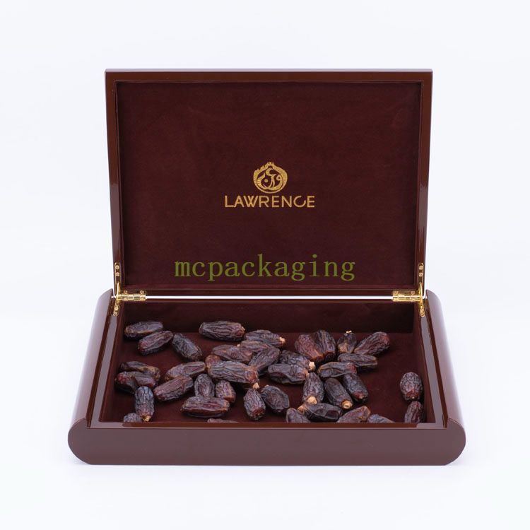 KSA Riyadhシーズンウェディングチョコレートウッドデートボックスパターントーストボックスラマダン