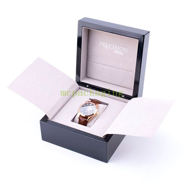 カスタムデザインあなた自身の最高の高級ギフトパッケージシングルウォッチボックス