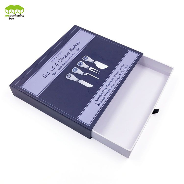 マットラミネートプリント引き出しギフト紙箱