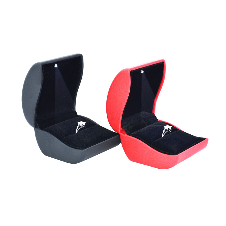 ジュエリーボックス収納ブレスレットネックレスイヤリングケースサテンハンドル正方形紙段ボールギフトスライドブラウン包装ボックスジュエリー