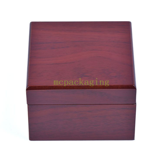 木箱工場カスタマイズされた高級カスタムロゴパーソナライズされた木製時計梱包箱ウッドボックス